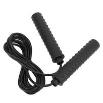 Indoor Fitness Jumping Rope Workout Training Skipping Rope for Children and Adults black
