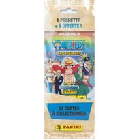 "Riebalų pakuotė 1 pirkta + 1 dovanu - PANINI - One Piece - 52 kortelės"