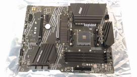 SALE OUT. MSI B550-A PRO | MSI B550-A PRO | Processor family AMD | Processor socket AM4 | DDR4 DIMM | Memory slots 4 | Supported hard disk drive interfaces SATA, M.2 | Number of SATA connectors 6 | Chipset AMD B550 | ATX | USED, REFURBISHED