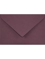 Dekoratyviniai vokai Sirio Color, C7, 8,1x11,4 Vino violetinės spalvos, 115 g, 500 vnt.