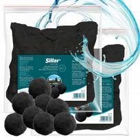 Sillar aktyvintos anglies baseinas filtravimo kamuoliukus karšta vonia 1400g 1.4kg