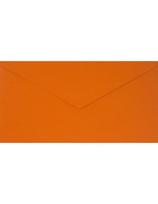 Dekoratyviniai vokai Sirio Color, DL 11x22 Arancio orange, 115 g, 25 vnt.