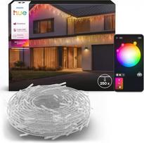 Hue Festavia Icicle Light String with 250 LEDs, 8.5m, 230V, 200lm, 1000–20000K, White and Color Ambiance, transparent 929004456801 | 8721103179999