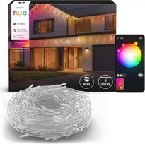 Hue Festavia Icicle light String with 250 LEDs, 8.5m, 24V, without power supply unit, White and Color Ambiance, transparent 929004456804 | 8721103180018