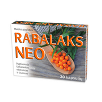 RABALAKS NEO, su inulinu, 20 kapsulių