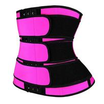 Adjustable High Compression Waist Trainer Corset for Women Tummy Control Slimming Belt Fitness Girdle Flat Belly Waist Shaper XXXL black