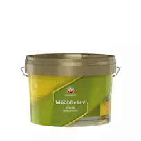 Medinių paviršių dažai ESKARO Mööblivärv, A bazė, pusiau matiniai, vandens pagr., 2,7 l