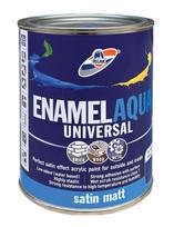 Emaliniai dažai RILAK ENAMEL AQUA UNIVERSAL, matiniai, juodos sp., 900 ml