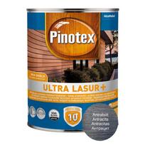 Medienos impregnantas PINOTEX ULTRA LASUR +, antracito sp., 1 l