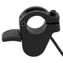 Electric Bike Thumb Throttle Bike 300X Speed Regulater Accelerator Conversion Part with Waterproof 3 Pin Male Connector gray