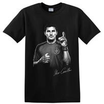 Iker Casillas Futbolo Vartininko Marškinėliai Ispanijos Futbolo Legendos Grafinis Menas L gray
