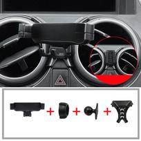 For Nissan Qashqai J10 2007-2009 Car Styling Mobile Phone Holder Air Vent Mount Gravity Bracket Stand Auto Modified Style A-1 gray