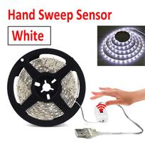 1PC 3M LED Strip Light Hand Sweep Waving Sensor 5V USB 2835 Backlight LED TV Kitchen Under Cabinet Lamp for Home Decoration 3m black