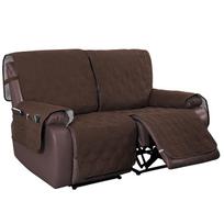 2 Seater Recliner Sofa Cover Pet Dog Kid Sofa Mat Lazy Boy Chair Slipcovers Lounger Couch Towel Solid Color Armchair Covers balta