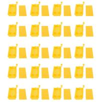 20Pcs Queen Bee Cages Yellow Plastic Capture Box Beekeeping Transport Tool Beekeeper Equipment yellow