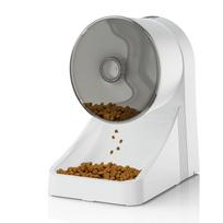 2026 Smart Pet Feeder: Automatic Food Dispenser for Cats & Dogs with Mobile Remote Control for Timed Feeding. UK Plug white