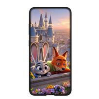 Phone Case for Samsung Galaxy S25 S23 S22 S24 Ultra FE A05 A06 A15 A16 A36 A37 A35 A54 A55 A56 A57 A25 A26 A53 Comics Nick Garys Judy Zootopia 2 Cover for iPhone 15 Plus rausvai ruda