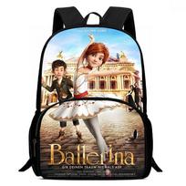 Amazing Felice Ballerina Bag High Definition Print Versatile Oxford Lightweight Backpack