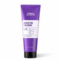 KUNDAL Rich Perfume Hair Treatment White Musk 200ml – Nourishing & Smoothing Hair Treatment purple