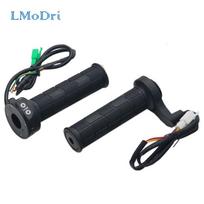 12V 22mm motocross Hot hand grips heated grip for motorcycle adjustable soft rubber throttle vertical Electric grip ATV Bike black