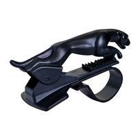 2022 Car Phone Holder Leopard Cell Phone GPS Stand 360 Degree Mount Adjustable Clip Holder black-no box black