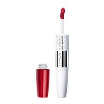 Maybelline Superstay 24 2-Step Liquid Lispstick Makeup 573 Eternal Cherry white
