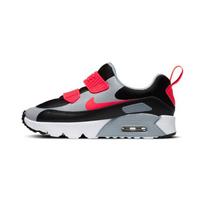 Nike Air Max 90 Round Tip Low top Kids' Running Shoes Gray Black Red Children Aged 3 7 Years Old 881927-024 28 black