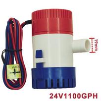 Submersible Bilge Pump High Efficiency Durable Housing Fast Drain for Fishing Boat Marine Use F red
