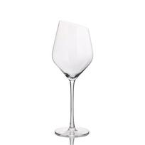 Kūrybingas pasviręs raudonojo vyno taurės kristalinis taurės puodelis vestuvių Bordo Burgundijos šampano taurė baro šeimos dovana 600ml white