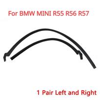 Automobilio priekinio stiklo apsauginis skydelis, apdailos juosta, sandariklis BMW MINI Cooper S R55 R56 R57 R58 R59 2006-2015 1 Pair L and R black
