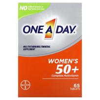 One-A-Day, pilnas multivitaminų kompleksas moterims virš 50 metų, 65 tabletės