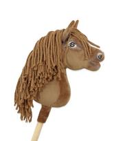 Hobby Horse Premium Small Stick Horse - Light Chestnut A4
