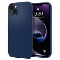 Dėklas Spigen Silicone Fit Mag MagSafe iPhone 14 Plus / 15 Plus, tamsiai mėlynas