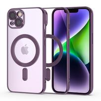 Dėklas Tech-Protect MagShine MagSafe iPhone 14, violetinis