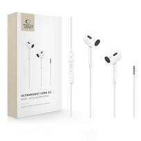 Ausinės Tech-Protect Ultraboost Core G2 Mini Jack, baltos