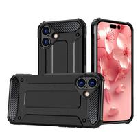 Hybrid Armor dėklas iPhone 16 Plus – juodas
