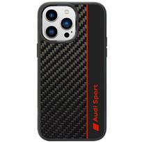 Audi anglies rašto dėklas iPhone 14 Pro – juodas