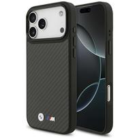 BMW M Kevlar MagSafe dėklas iPhone 17 Pro Max – juodas