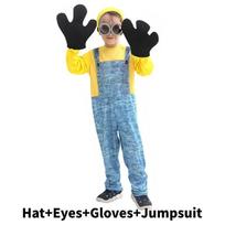 Minionai Vaikų Cosplay Kostiumas Helovinui Despicable Me Anime Animacinis Cosplay Kostiumas Sceninės Vaidybos Kostiumas L gray