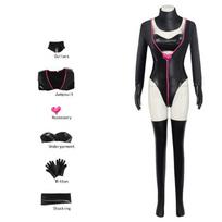 Hazbin Hotel Angel Dust Cosplay Kostiumas Su Odine Striuke Žaidimui Anime Vaidmenų Žaidimui S black