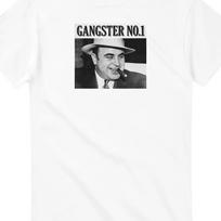 Al Capone Gangster No 1 Retro Mafia T Shirt Vintage Mobster Cotton Vintage Unisex Homme Fashion Casual Breathable XL black