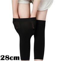 Cotton Knee Pads Elastic Leg Cover Protecter Sport Compression Knee Support Sleeve Summer Air-conditioned Room Warmer Long Socks One Size