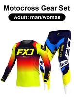 motocross gear set Enduro cross Jersey Pant Kits Racer Gear Set Off-road Mens Kits Women's mountain Downhill Motorcycle MX M-32 black