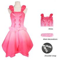 Gėlių Fėjos Cosplay Suknelė Vaikams Ir Suaugusiems Helovino Kostiumas Teminiams Renginiams XXL pink
