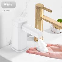 Kitchen Sink Automatic Sensor Dishwashing Liquid Press Dispenser Faucet-type Soap Dispenser Electric Hand Sanitizer USB Model beige