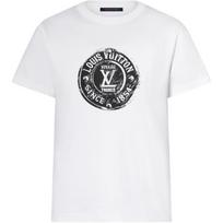 LOUIS VUITTON Lv Stamp T Shirt 1AHIZ6 M0 balta