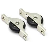 1Pcs Steel Mute Cabinet Groove Load-bearing Nylon Pulley Wardrobe Sliding Door Wheel Furniture Hardware Accessories A2