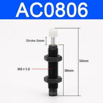 AC0806 AC1008 AC1210 AC1410 AC1412 AC1415 AC1416 AC1425 AC2580 AC Series Oil Buffer Pneumatic Hydraulic Shock Absorber Damper -2 (Medium speed)