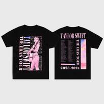 Taylor Swift Graphic Print T-Shirt Women Men Streetwear Gothic Chic Casual Loose Fit Cotton Tee XXXL gray