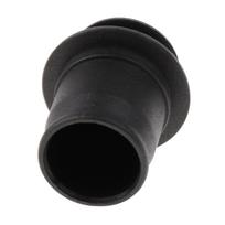 Universal Car Lighter Socket Cover Dust Cap Waterproof Plug black